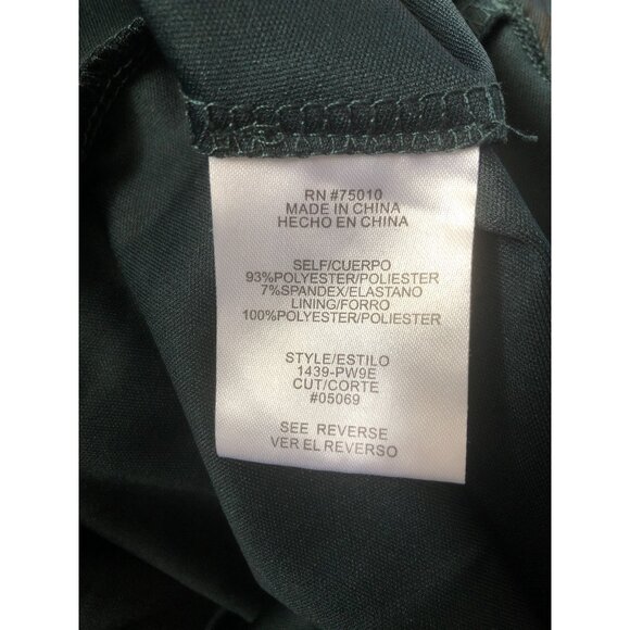 City Triangles Juniors Size 7 Green Sleeveless Lined Dress Party Cocktail - Picture 5 of 6